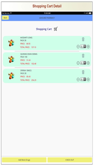ADV-Care Pharmacy-RX Services Screenshot