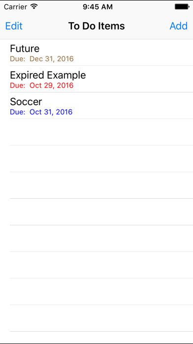 Screenshot #3 pour TrackMyToDo