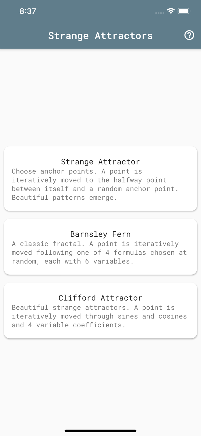 ZP Strange Attractors