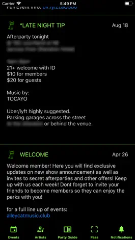 Game screenshot Alley Cat Music Membership hack