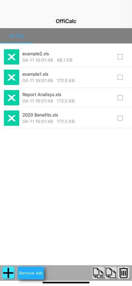 OffiCalc Editor XLS