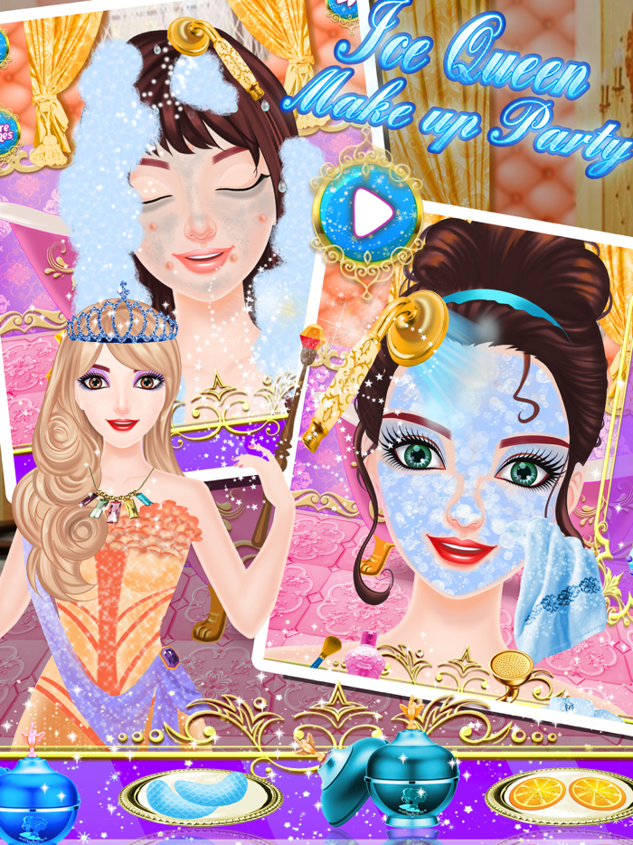 Ice Queen Make Up Party Salon