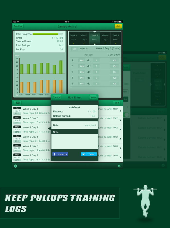 Pullups Coach for iPad