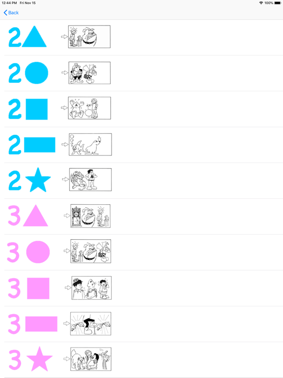 Picture Packets - Words app screenshot 2