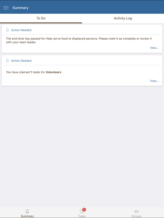 4Bells iPad screenshot