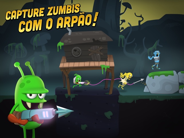 Jogo de caçar zumbi, Zombie Catchers Pegar zumbis, joguinho de capturar  zumbi pra celular, aventura 