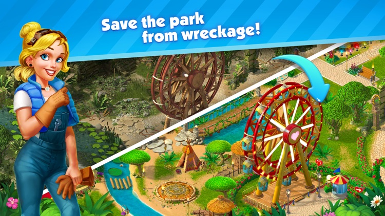 Park Town: Match 3 Game screenshot-0