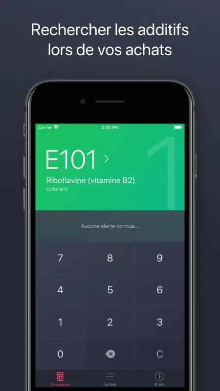 Additifs alimentaires screenshot 1 of 5