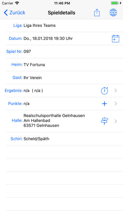meinSportverein Screenshot