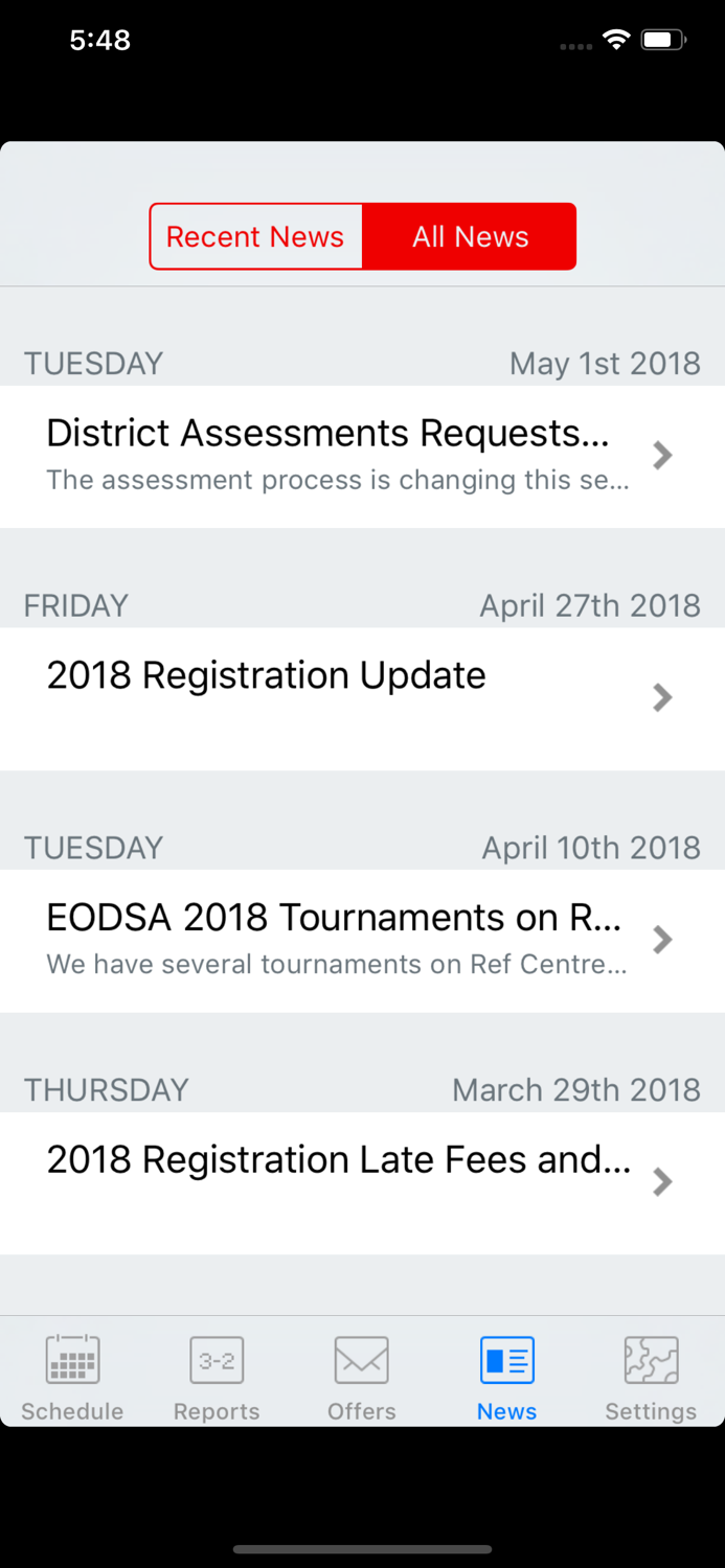 E2E Soccer Ref Centre