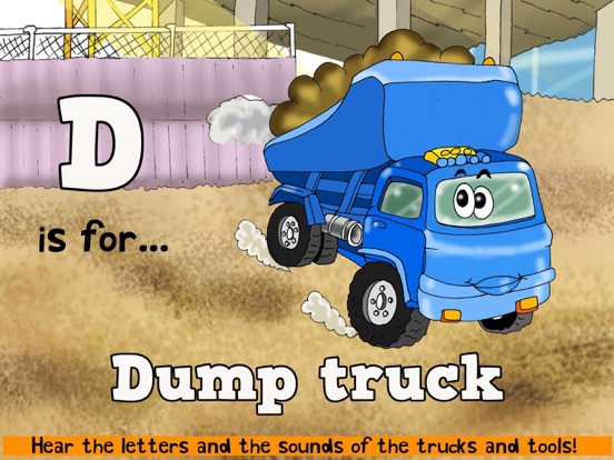 Big Truck Games Toddler Trucks iPad screenshot 4 - Education app