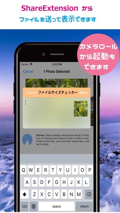 ファイルサイズチェッカー