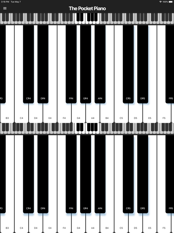 Screenshot #4 pour The Pocket Piano