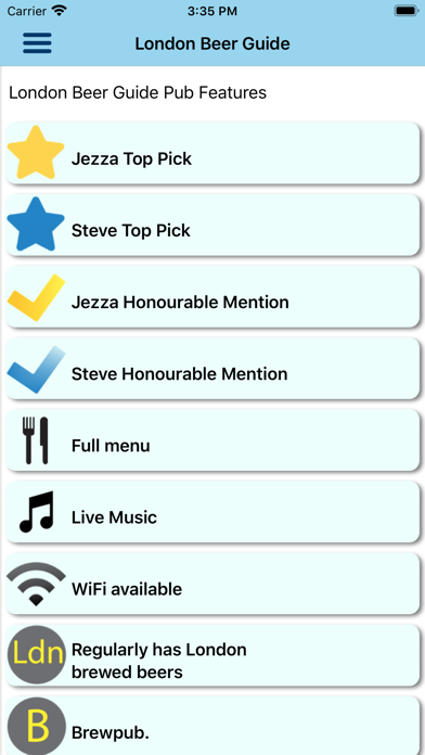 Beer Guide London Screenshot