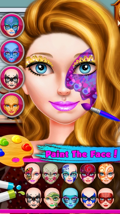 Face Paint Party Star Salon