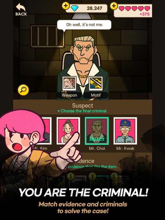 Detective S iPad screenshot 5 - Games app