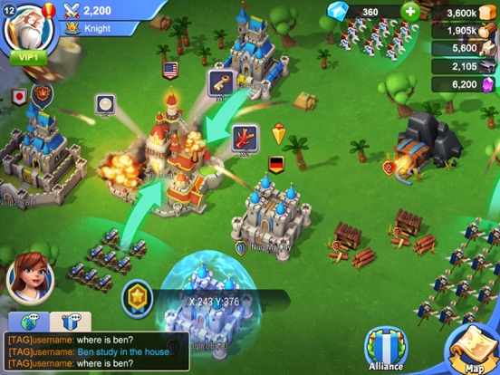 Epic War - Castle Alliance iPad screenshot 5 - Games app