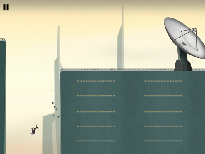 Stickman Roof Runner