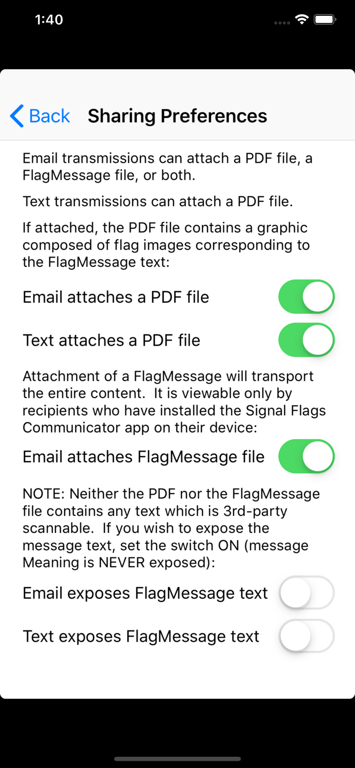 Signal Flags Communicator
