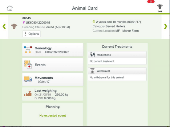Screenshot #6 pour Cattledata Tablet