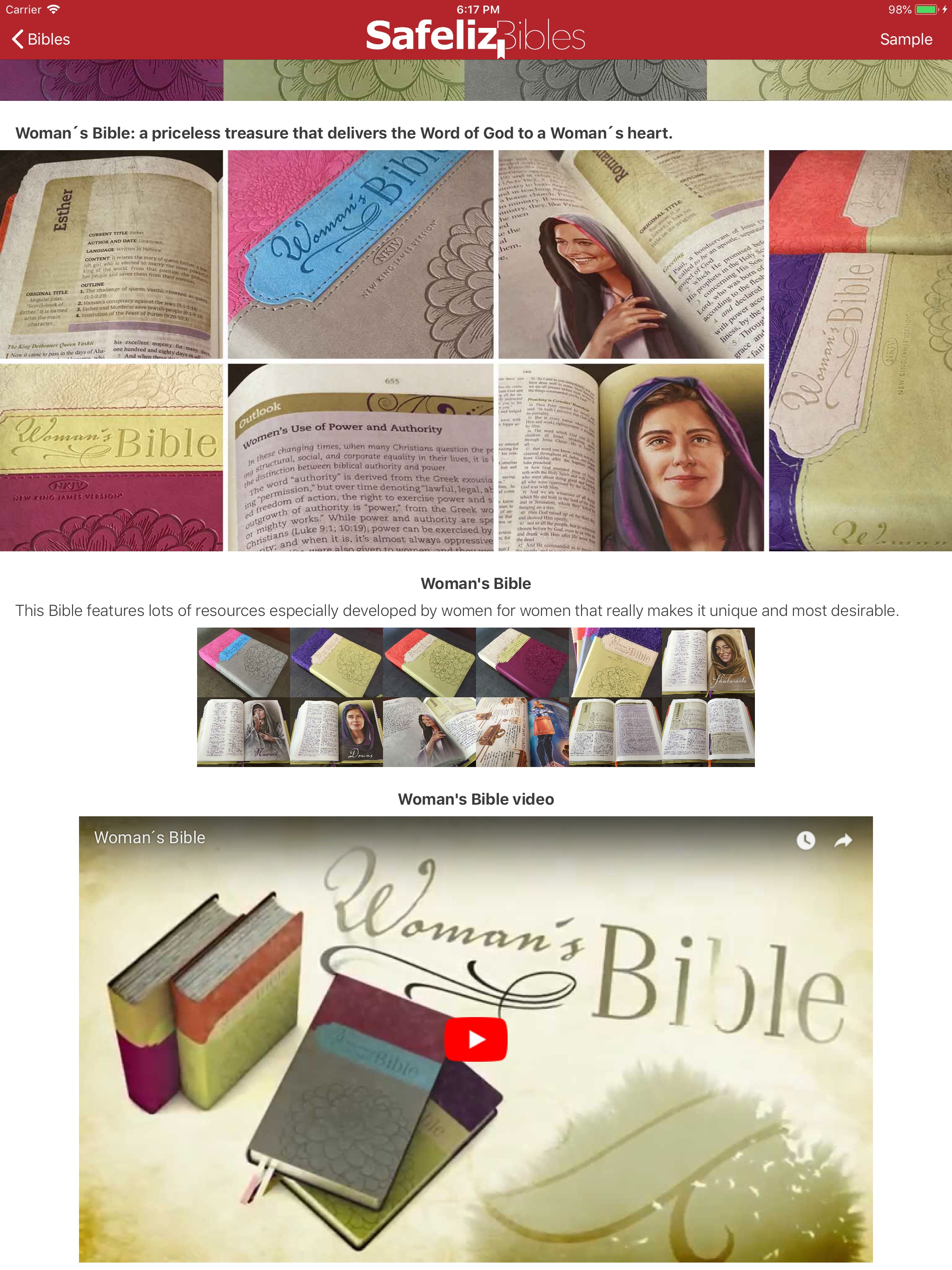 Safeliz Bibles screenshot 8
