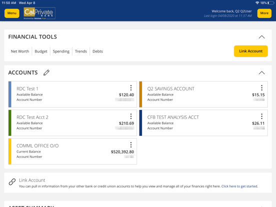Screenshot #5 pour CalPrivate Bank