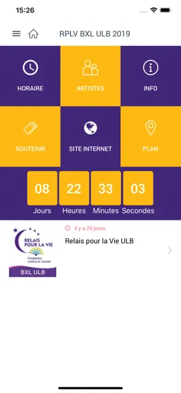 Game screenshot Relais pour la Vie Bruxelles apk