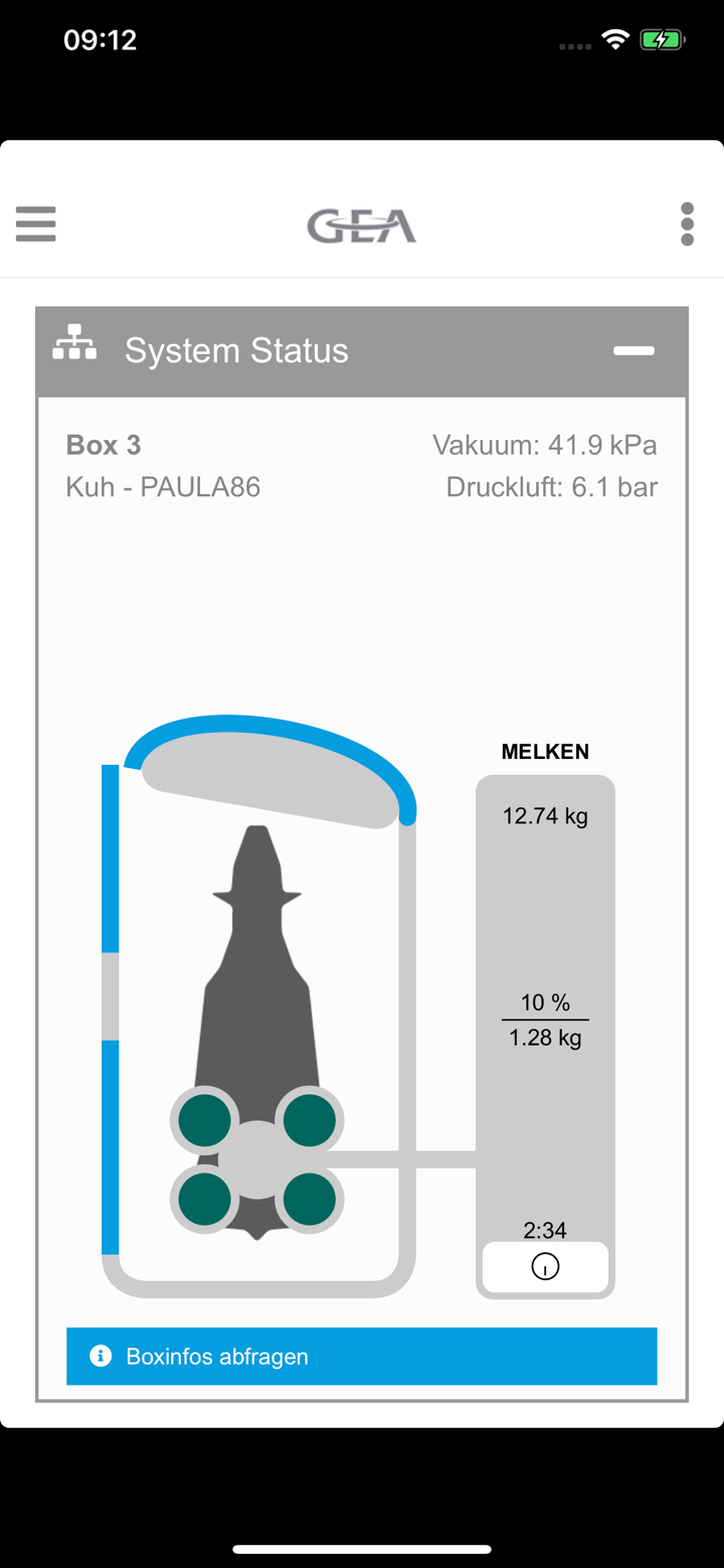 GEA FarmView screenshot 2