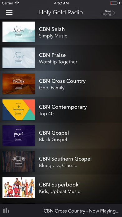 Screenshot #1 pour Holy Gold Radio