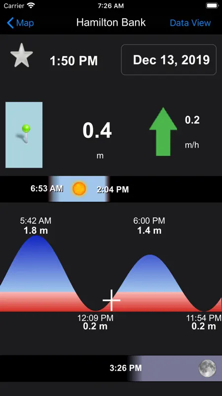 Real Tides & Currents Chart HD screenshot 2 of 6