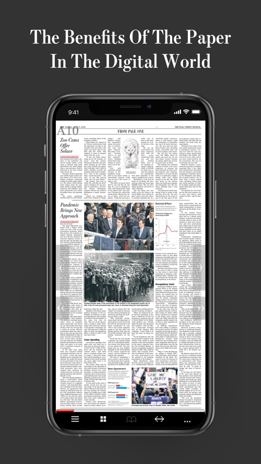 #2. WSJ Print Edition (iOS) 게시자: Dow Jones & Company, Inc., publisher of The Wall Street Journal.