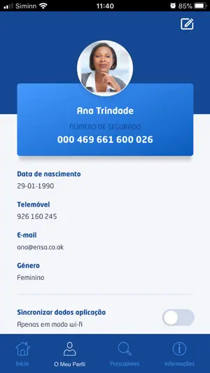 Ensa Saúde screenshot 1