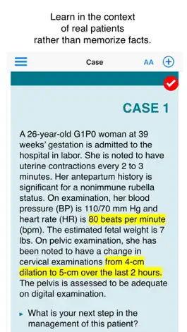 Game screenshot Obstetrics & Gynecology Cases hack