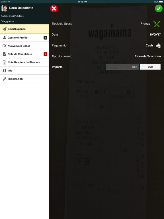 Screenshot #6 pour CALL4EXPENSES