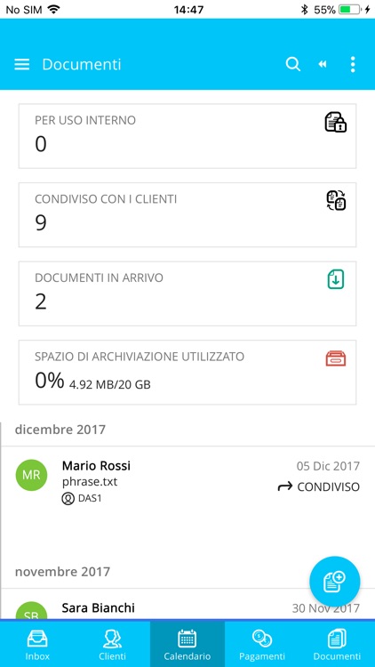 Organizzazione screenshot-4