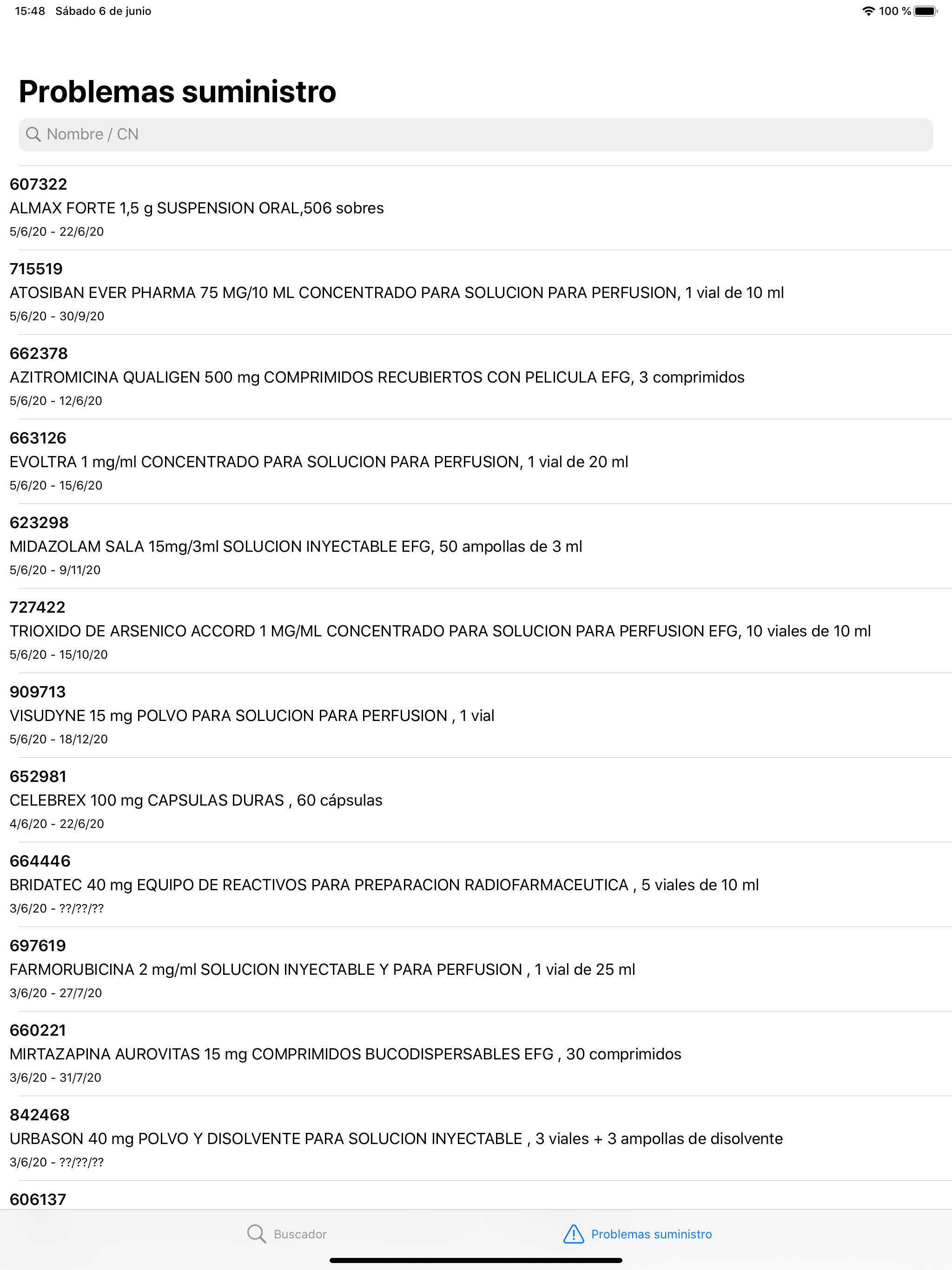 PocketCIMA screenshot 7