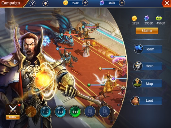Screenshot #6 pour Trials of Heroes: Idle RPG