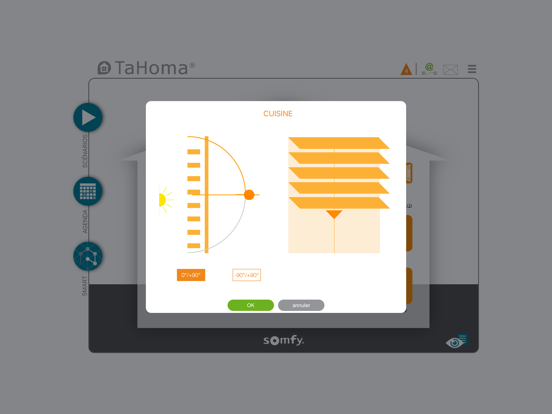TaHoma Classic HD by Somfy iPad app afbeelding 3
