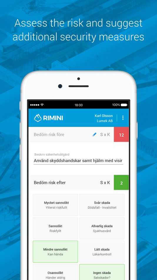 #4. Rimini Risk Management (iOS) 由: Rimini - riskhantering AB