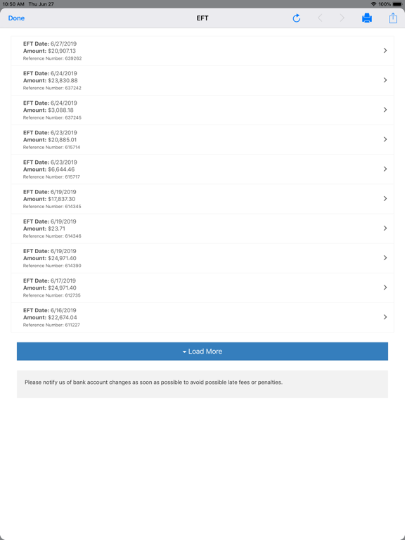 Carroll Fuel iPad screenshot 3 - Business app