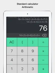 sesli hesap makinesi - calc ipad resimleri 1