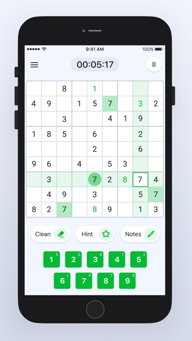 Sudoku Classic Puzzle Games Screenshot