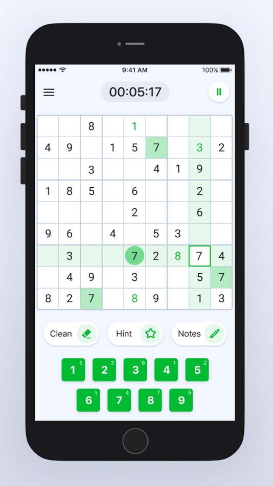 #3. Sudoku Classic Puzzle Games (iOS) 由: B6 Games LLC