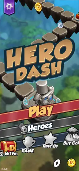 Game screenshot HERO DASH : Dicast spinoff mod apk