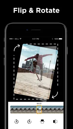 Video Crop: Trim & Cut Editor iPhone image 2