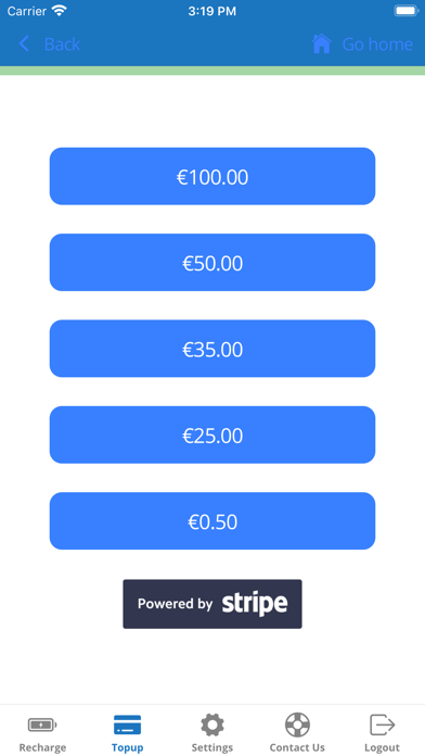 PrepayGO Screenshot