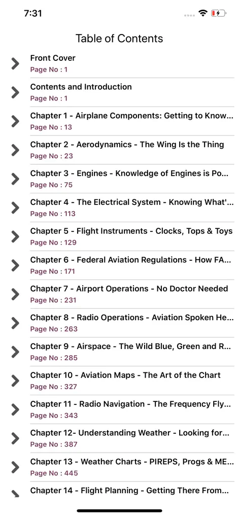 Rod's Private Pilot Handbook - Books App | MWM