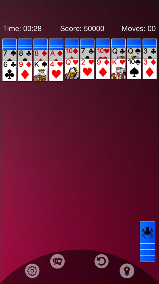 #5. Spider Solitaire - Cards Game (iOS) 由: Inspired Square FZE