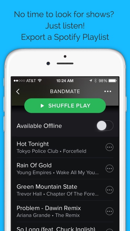BandMate: Concert Tipster screenshot-4