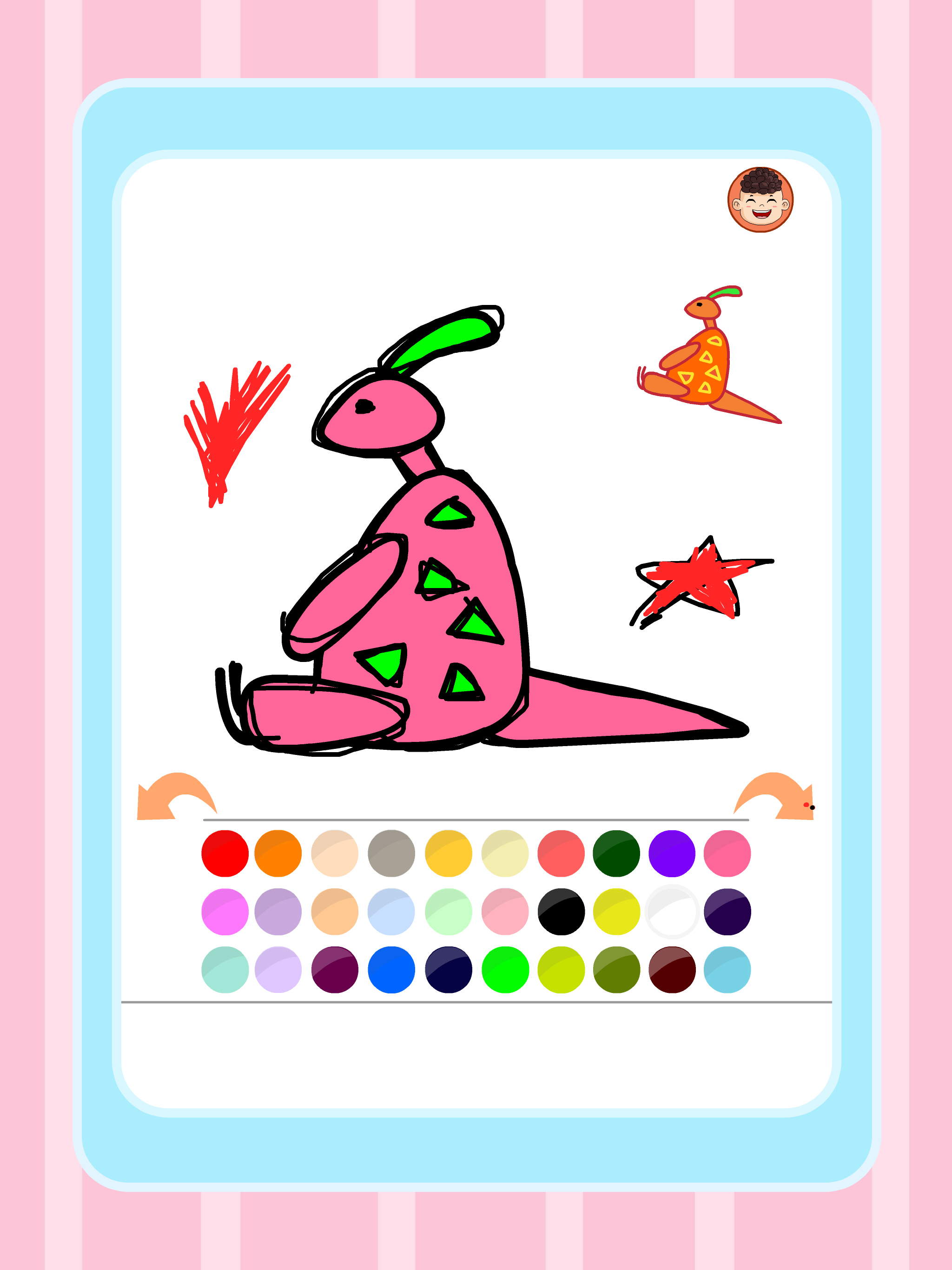 draw & doodle dinosaur screenshot 4